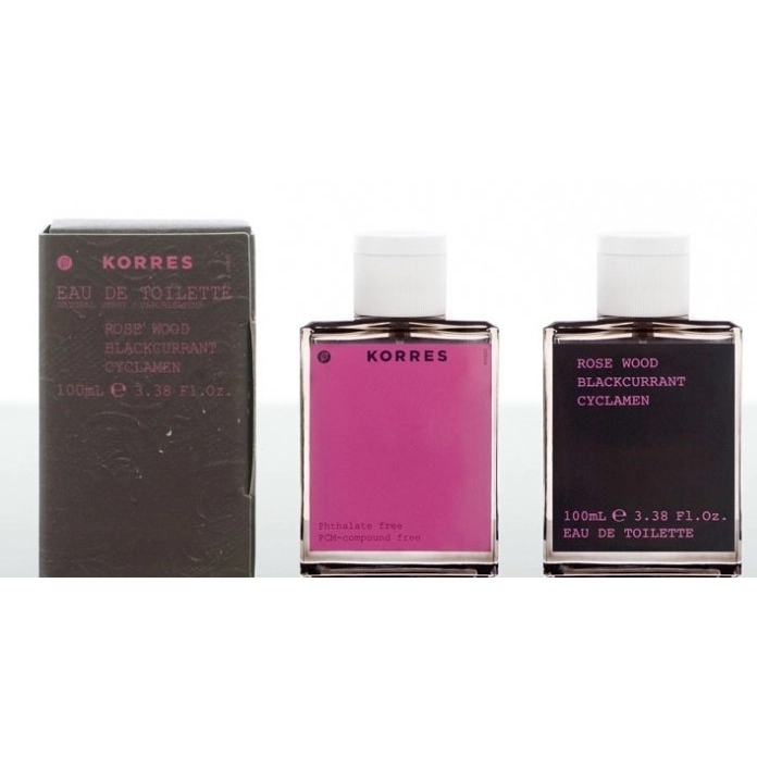 Фото Korres Rose Wood Blackcurrant Cyclamen