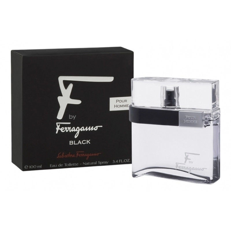 Фото Salvatore Ferragamo F by Ferragamo Black pour homme