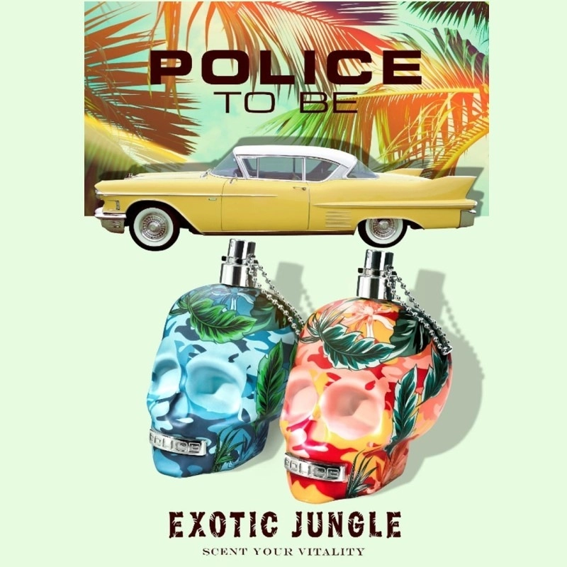 Фото Police To Be Exotic Jungle For Man