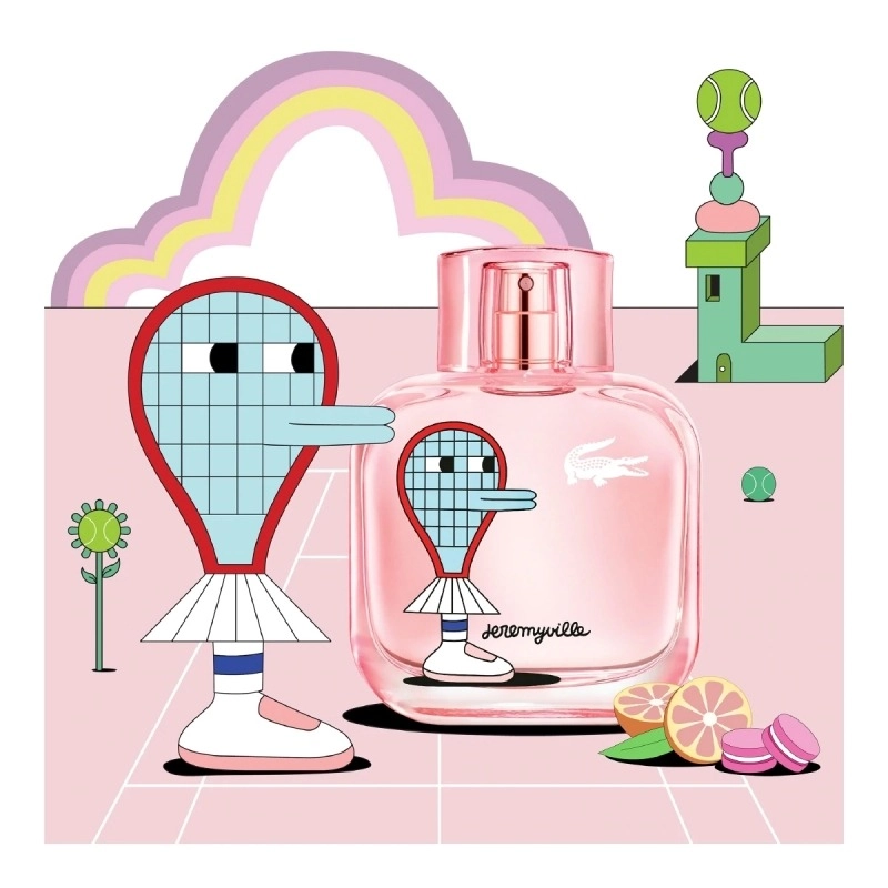 Фото Eau de Lacoste L.12.12 Sparkling Collector Edition Pour Femme x Jeremyville