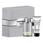 Montblanc Explorer Platinum набор: п/вода 100 мл + п/вода 7.5 мл + гель д/душа 100 мл