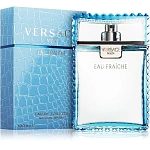 Versace Man Eau Fraiche набор: т.вода 100 мл + т.вода 10 мл (дорожный флакон)