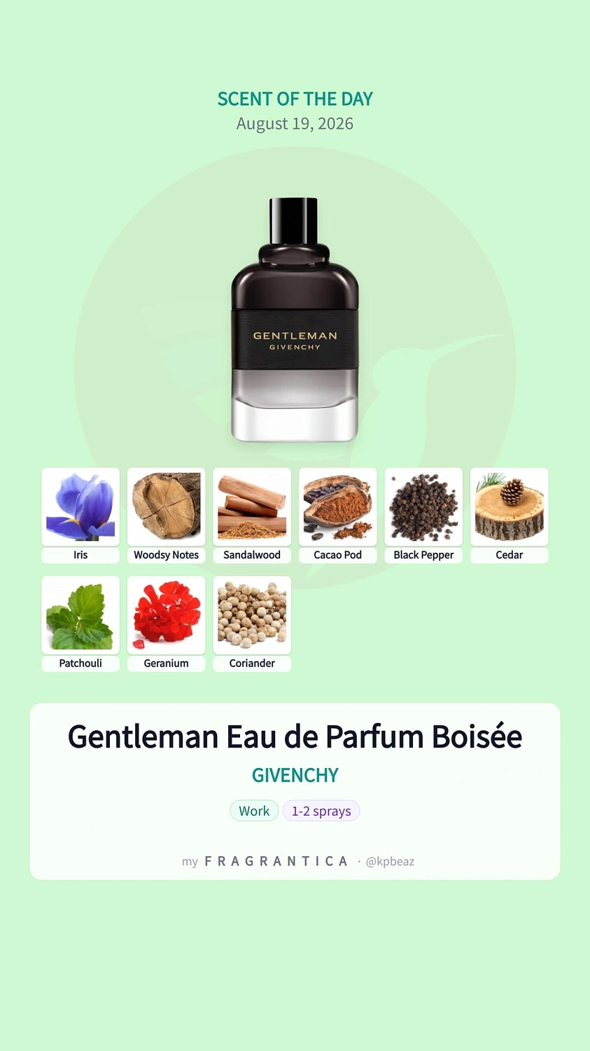 Givenchy Gentleman Eau de Parfum Boisee