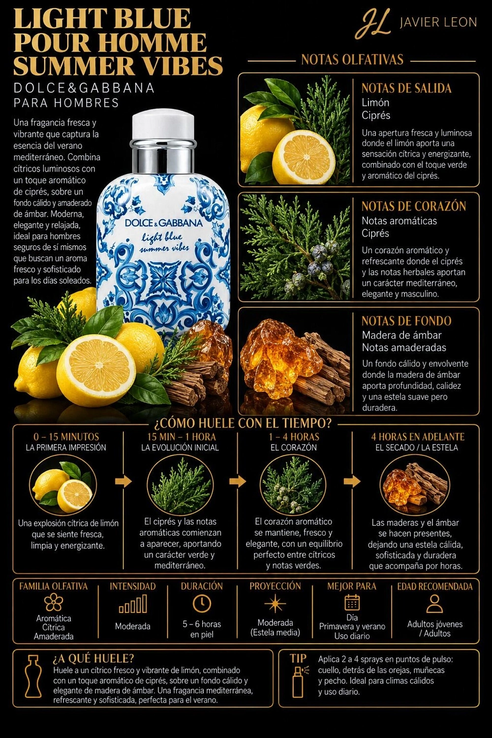 Dolce & Gabbana Light Blue Pour Homme Summer Vibes