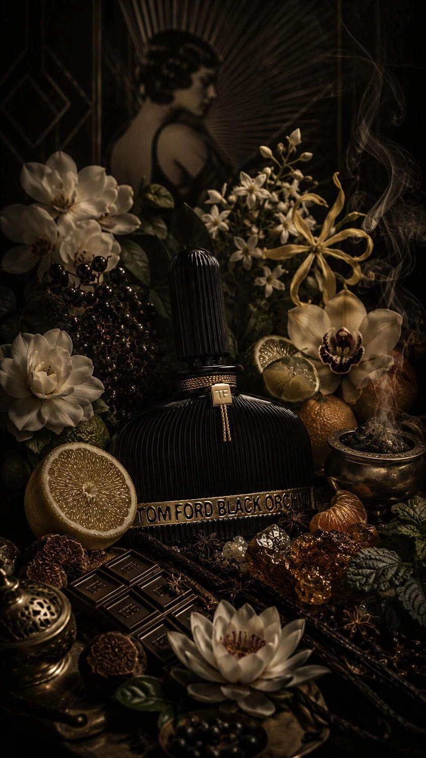 Tom Ford Black Orchid Perfume Lalique Edition