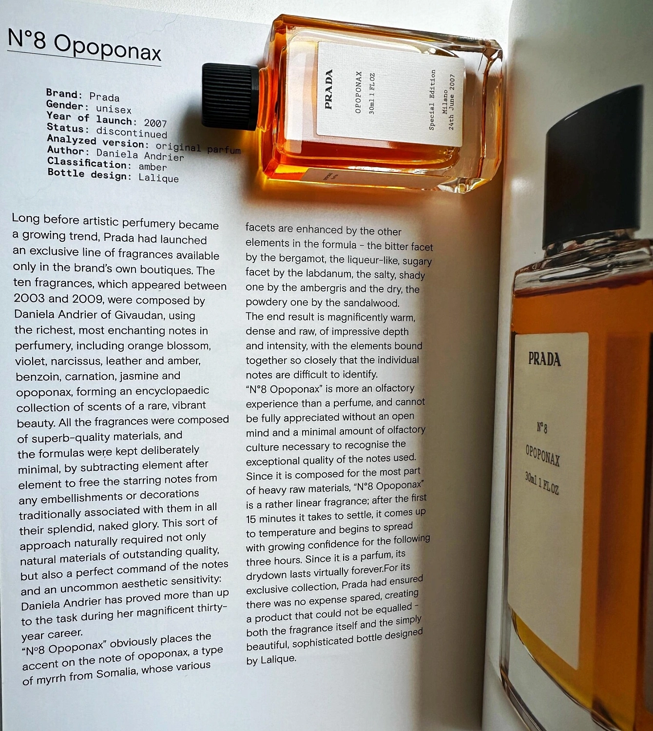 Prada No8 Opoponax