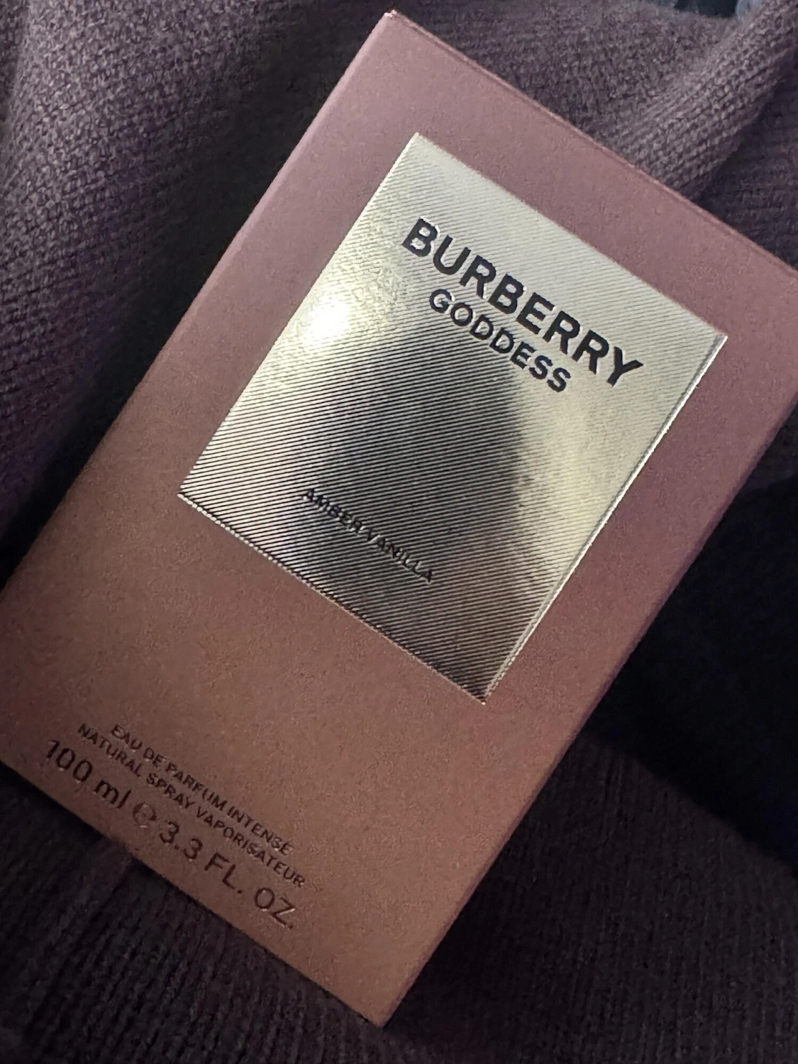 Burberry Goddess Amber Vanilla
