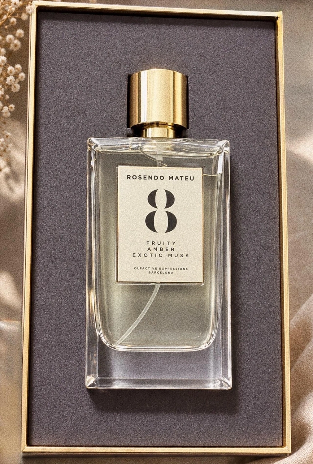 Rosendo Mateu Olfactive Expressions Rosendo Mateu Nº 8 Fruity, Amber, Exotic Musk