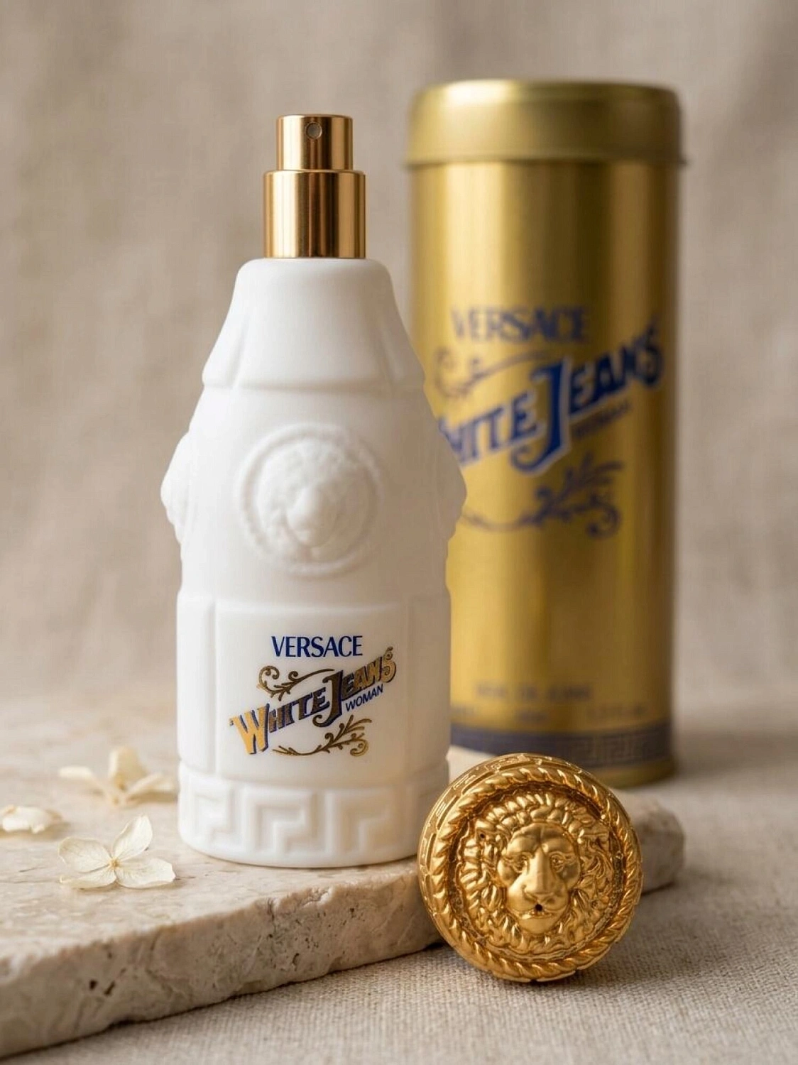 Versace White Jeans