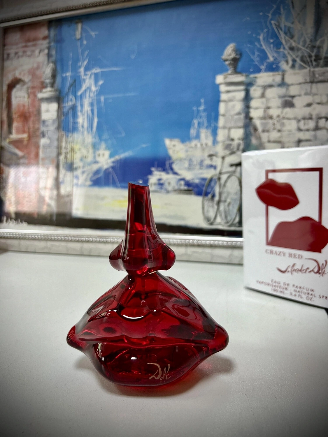 Salvador Dalí Crazy Red
